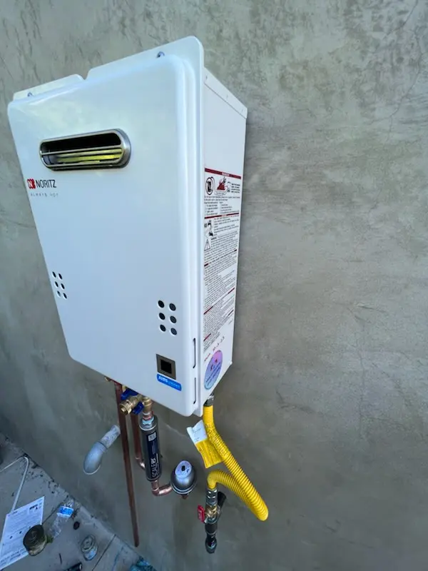 Tankless water heater installation for Carlisle homes